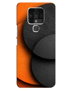 Чехол для TECNO Camon 16 SE с картинкой «Геометрия оранжевых кругов» Чехол для TECNO Camon 16 SE с картинкой «Геометрия оранжевых кругов»