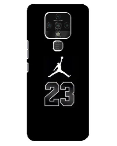 Чохол для TECNO Camon 16 з картинкою «Jordan Flight 23»