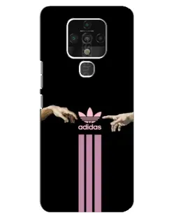 Чохол для TECNO Camon 16 з картинкою «Adidas Hands»