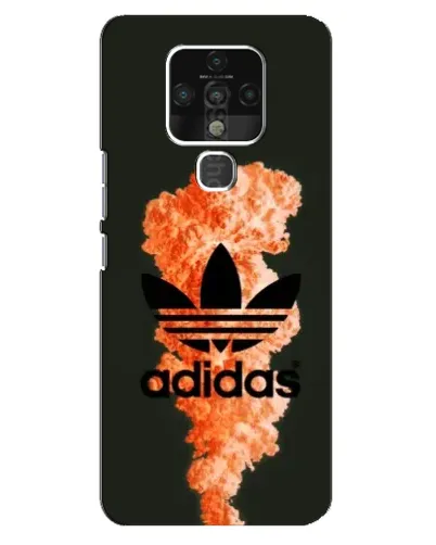 Чохол для TECNO Camon 16 з картинкою «Помаранчевий дим Adidas» Чохол для TECNO Camon 16 з картинкою «Помаранчевий дим Adidas»