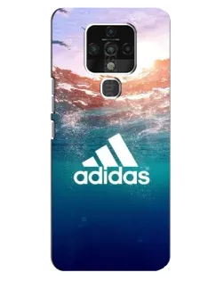 Чохол для TECNO Camon 16 з картинкою «Океанська глибина адідас»