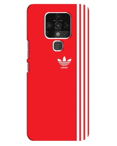 Чохол для TECNO Camon 16 з картинкою «Червоний мінімалізм Adidas» Чохол для TECNO Camon 16 з картинкою «Червоний мінімалізм Adidas»