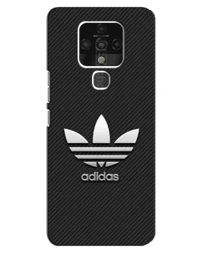 Чохол для TECNO Camon 16 з картинкою «Adidas Карбонова текстура» Чохол для TECNO Camon 16 з картинкою «Adidas Карбонова текстура»