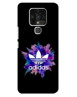 Чохол для TECNO Camon 16 з картинкою «Вибух фарб Adidas»