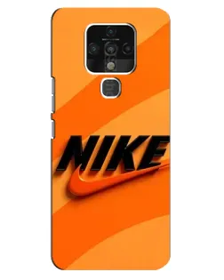 Чохол для TECNO Camon 16 з картинкою «Помаранчевий драйв Nike»