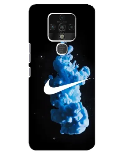 Чохол для TECNO Camon 16 з картинкою «Nike та синій дим» Чохол для TECNO Camon 16 з картинкою «Nike та синій дим»