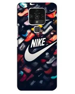 Чохол для TECNO Camon 16 з картинкою «Колекція кросівок Nike»