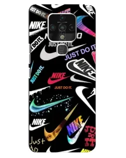 Чохол для TECNO Camon 16 з картинкою «Nike —  розкіш»