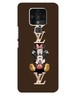Чехол для TECNO Camon 16 с картинкой «LV и Микки Маус» Чехол для TECNO Camon 16 с картинкой «LV и Микки Маус»