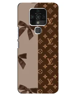 Чехол для TECNO Camon 16 с картинкой «Louis Vuitton — банты» Чехол для TECNO Camon 16 с картинкой «Louis Vuitton — банты»