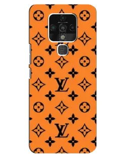 Чехол для TECNO Camon 16 с картинкой «Оранжевый стиль LV» Чехол для TECNO Camon 16 с картинкой «Оранжевый стиль LV»