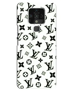 Чехол для TECNO Camon 16 с картинкой «Монохромный хаос LV» Чехол для TECNO Camon 16 с картинкой «Монохромный хаос LV»