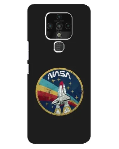 Чохол для TECNO Camon 16 з картинкою «NASA — емблема місії» Чохол для TECNO Camon 16 з картинкою «NASA — емблема місії»