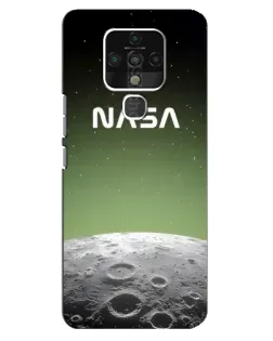 Чохол для TECNO Camon 16 з картинкою «NASA — місячний градієнт»