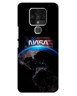 Чохол для TECNO Camon 16 з картинкою «Земля з космосу NASA»
