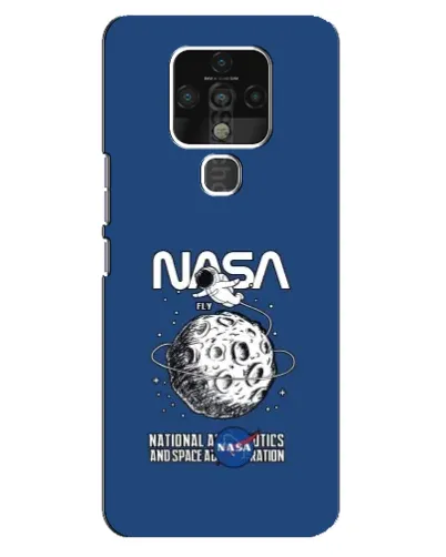 Чохол для TECNO Camon 16 з картинкою «NASA — місячна місія» Чохол для TECNO Camon 16 з картинкою «NASA — місячна місія»