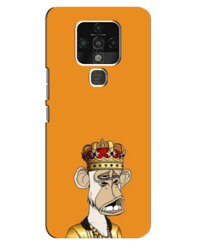 Чохол для TECNO Camon 16 з картинкою «Золота мавпа Bored Ape» Чохол для TECNO Camon 16 з картинкою «Золота мавпа Bored Ape»