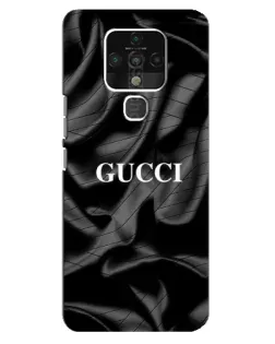 Чохол для TECNO Camon 16 з картинкою «Gucci — шовкові хвилі»