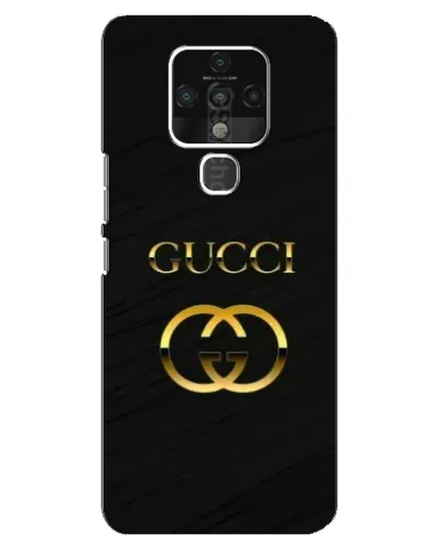 Чохол для TECNO Camon 16 з картинкою «Золотий логотип Gucci» Чохол для TECNO Camon 16 з картинкою «Золотий логотип Gucci»