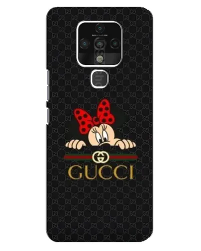 Чохол для TECNO Camon 16 з картинкою «Мінні Маус Gucci — чорний» Чохол для TECNO Camon 16 з картинкою «Мінні Маус Gucci — чорний»