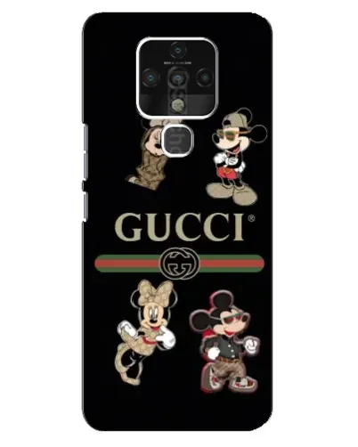 Чохол для TECNO Camon 16 з картинкою «Gucci — герої Disney та монограма» Чохол для TECNO Camon 16 з картинкою «Gucci — герої Disney та монограма»