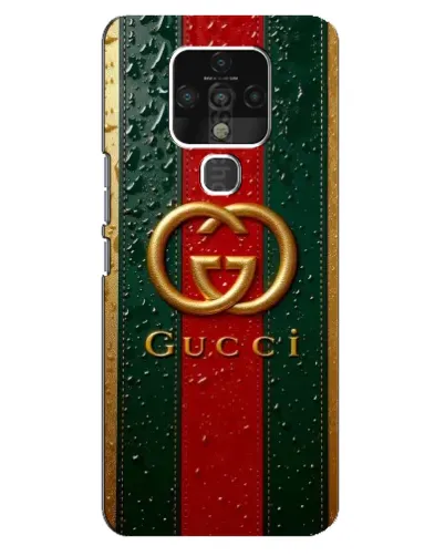 Чохол для TECNO Camon 16 з картинкою «Gucci — фірмова смуга та золото» Чохол для TECNO Camon 16 з картинкою «Gucci — фірмова смуга та золото»