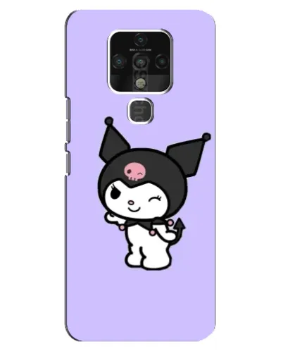 Чохол для TECNO Camon 16 з картинкою «Класична Kuromi»