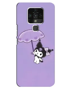 Чохол для TECNO Camon 16 з картинкою «Kuromi з парасолькою»