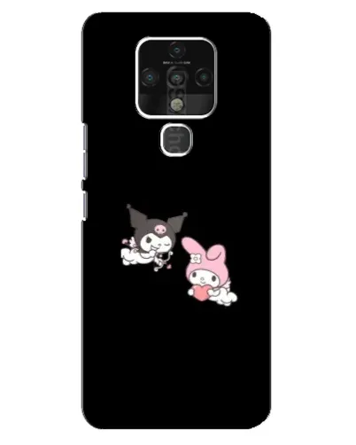 Чохол для TECNO Camon 16 з картинкою «My Melody та Kuromi»