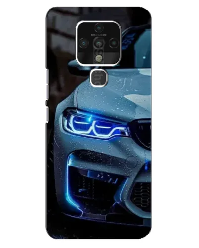 Чохол для TECNO Camon 16 з картинкою «Погляд BMW з синіми фарами» Чохол для TECNO Camon 16 з картинкою «Погляд BMW з синіми фарами»