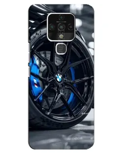 Чохол для TECNO Camon 16 з картинкою «Колесо BMW зблизька»
