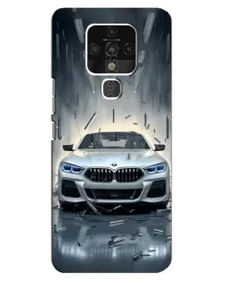 Чохол для TECNO Camon 16 з картинкою «BMW у світлі фар»