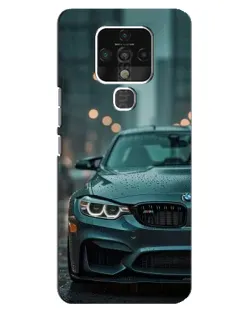 Чохол для TECNO Camon 16 з картинкою «BMW у вогнях міста»