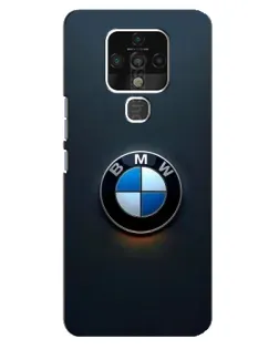 Чохол для TECNO Camon 16 з картинкою «Логотип BMW — мінімалізм»