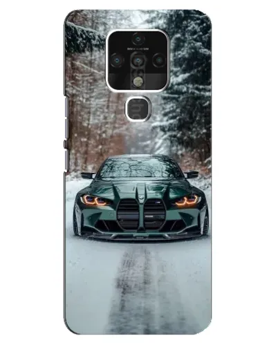 Чохол для TECNO Camon 16 з картинкою «BMW у зимовому лісі» Чохол для TECNO Camon 16 з картинкою «BMW у зимовому лісі»