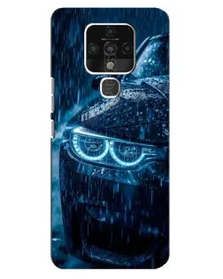 Чохол для TECNO Camon 16 з картинкою «BMW під дощем»