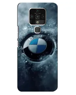 Чохол для TECNO Camon 16 з картинкою «Логотип BMW — лід»
