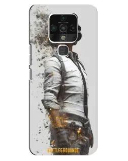 Чохол для TECNO Camon 16 з картинкою «PUBG — боєць у пилу» Чохол для TECNO Camon 16 з картинкою «PUBG — боєць у пилу»