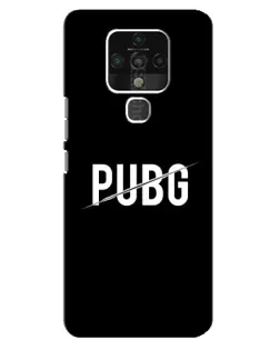 Чохол для TECNO Camon 16 з картинкою «PUBG — білий логотип» Чохол для TECNO Camon 16 з картинкою «PUBG — білий логотип»