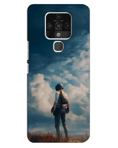 Чехол для TECNO Camon 16 с картинкой «Герой PUBG на скале» Чехол для TECNO Camon 16 с картинкой «Герой PUBG на скале»