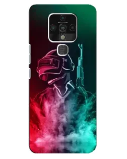 Чохол для TECNO Camon 16 з картинкою «PUBG — вогняний воїн» Чохол для TECNO Camon 16 з картинкою «PUBG — вогняний воїн»