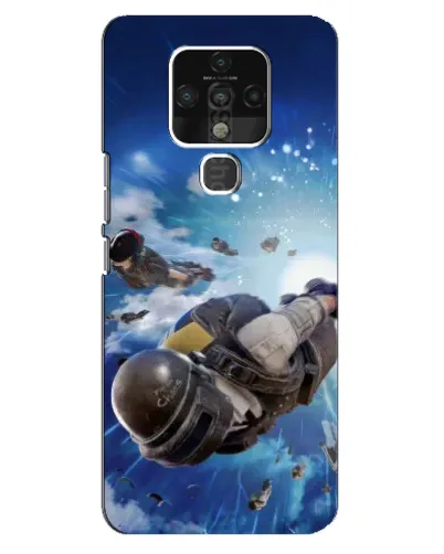 Чехол для TECNO Camon 16 с картинкой «Десант PUBG — прыжок» Чехол для TECNO Camon 16 с картинкой «Десант PUBG — прыжок»