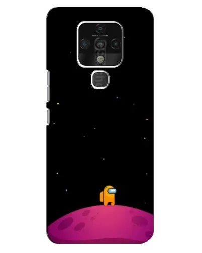Чехол для TECNO Camon 16 с картинкой «Одинокий герой на планете» Чехол для TECNO Camon 16 с картинкой «Одинокий герой на планете»