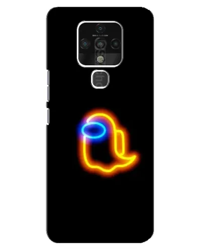 Чехол для TECNO Camon 16 с картинкой «Among Us неоновое сияние» Чехол для TECNO Camon 16 с картинкой «Among Us неоновое сияние»