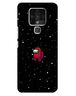 Чехол для TECNO Camon 16 с картинкой «Красный Among Us» Чехол для TECNO Camon 16 с картинкой «Красный Among Us»