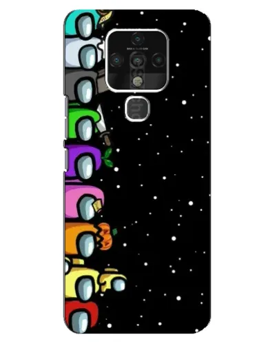 Чехол для TECNO Camon 16 с картинкой «Команда Among Us» Чехол для TECNO Camon 16 с картинкой «Команда Among Us»