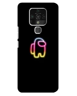 Чехол для TECNO Camon 16 с картинкой «Among Us градиент» Чехол для TECNO Camon 16 с картинкой «Among Us градиент»