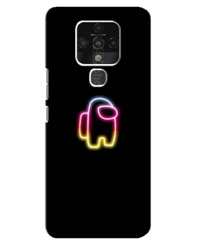 Чехол для TECNO Camon 16 с картинкой «Among Us градиент» Чехол для TECNO Camon 16 с картинкой «Among Us градиент»
