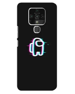 Чехол для TECNO Camon 16 с картинкой «Among Us неон» Чехол для TECNO Camon 16 с картинкой «Among Us неон»
