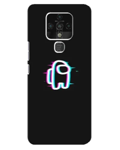 Чехол для TECNO Camon 16 с картинкой «Among Us неон» Чехол для TECNO Camon 16 с картинкой «Among Us неон»